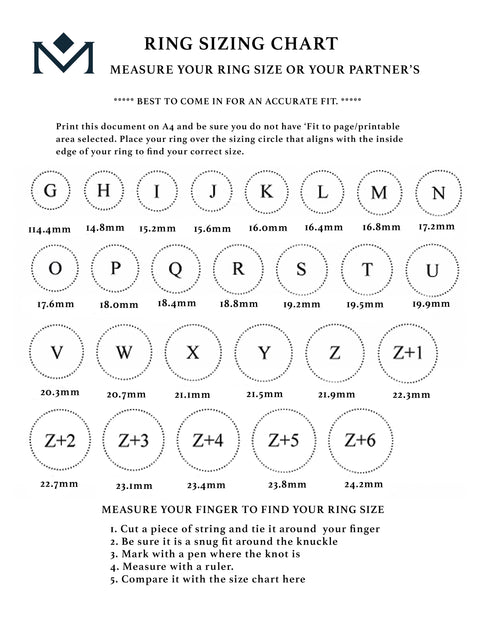 How to choose your ring size