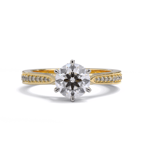 Jacqui Round Brilliant Diamond Solitaire